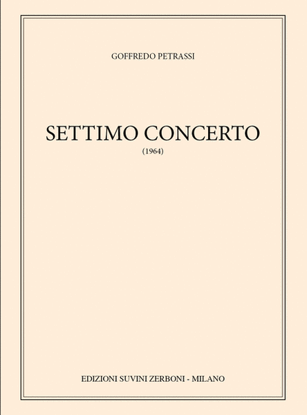 Settimo Concerto