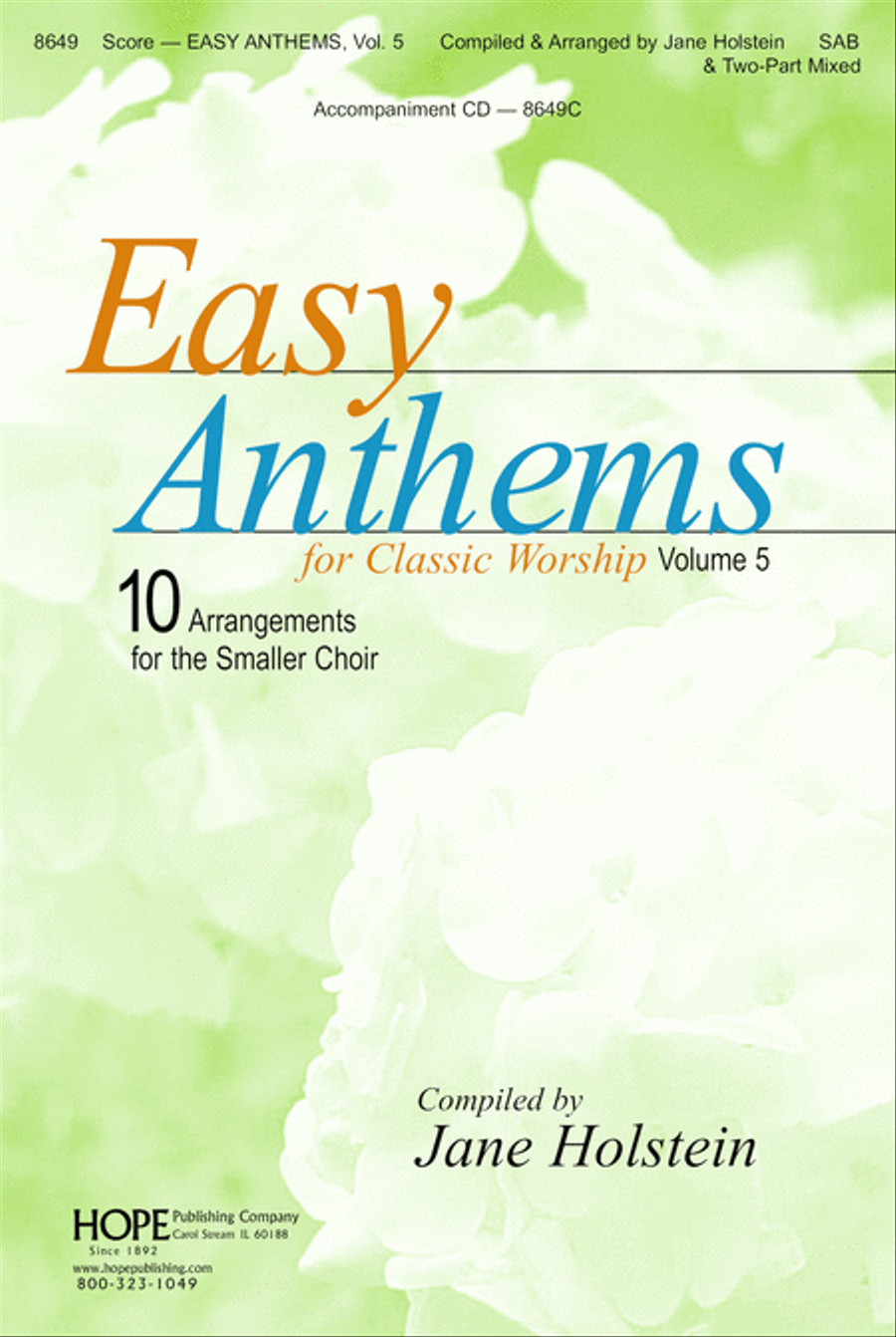 Easy Anthems, Vol. 5 3-Part scores gallery preview page 2
