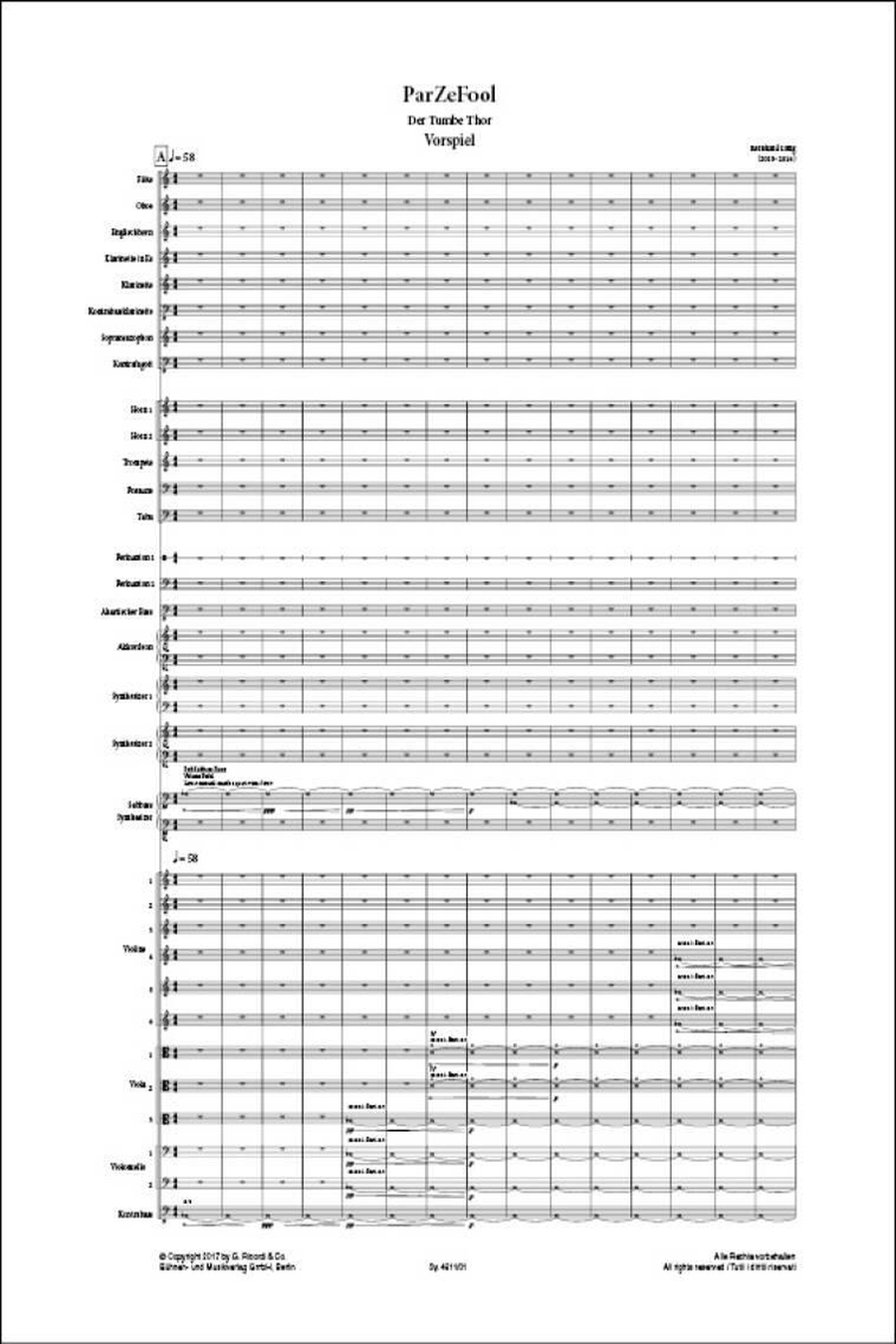 ParZeFool Choir scores gallery preview page 2