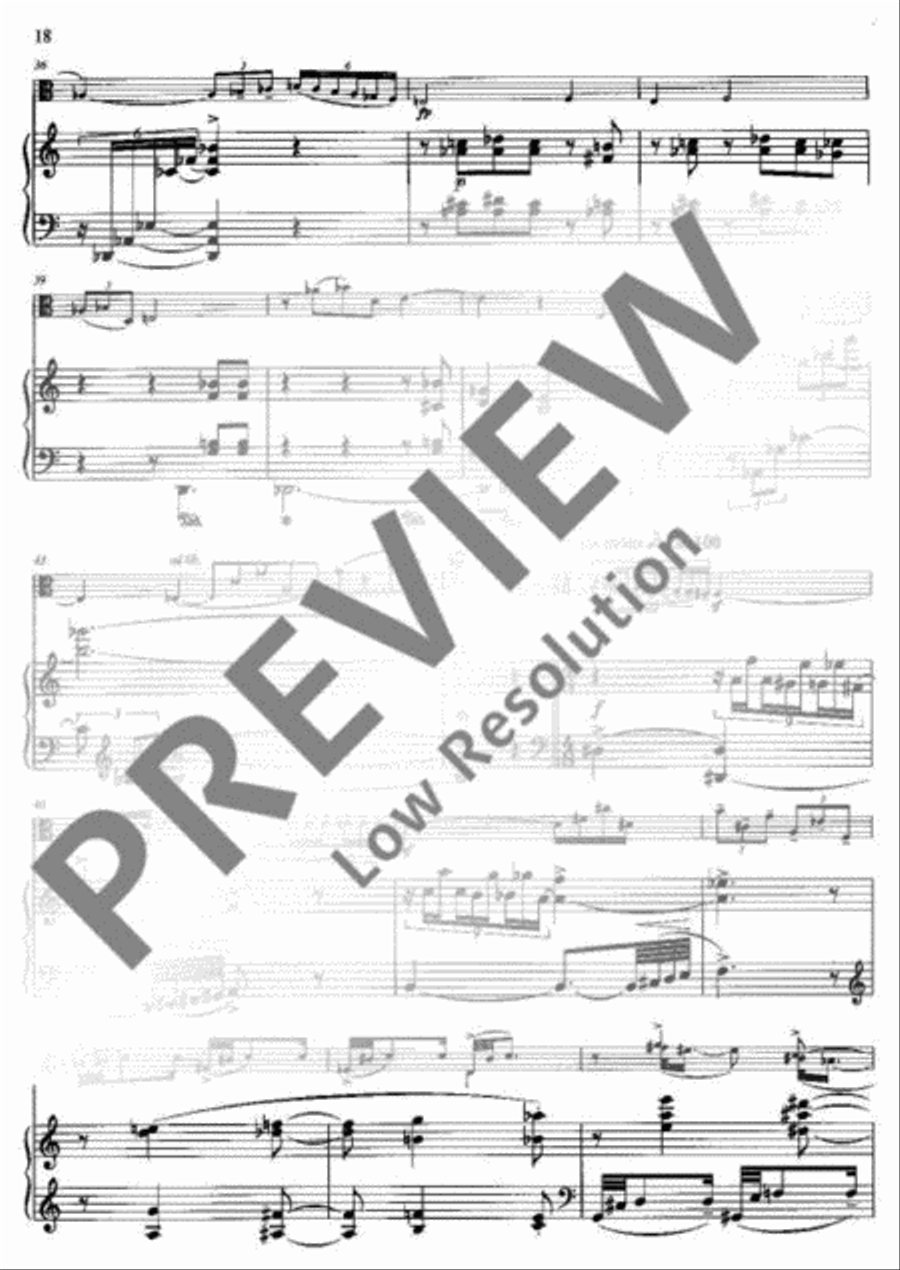Three Elegies Three Elegies Piano Accompaniment scores gallery preview page 19