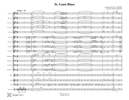 St. Louis Blues (Score & Parts) image number null