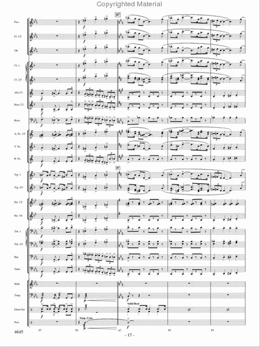 New York: 1927 Concert Band scores gallery preview page 16