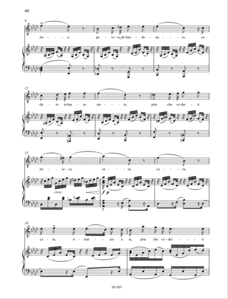 Sogno soave e casto Sogno soave e casto Tenor Voice scores gallery preview page 2