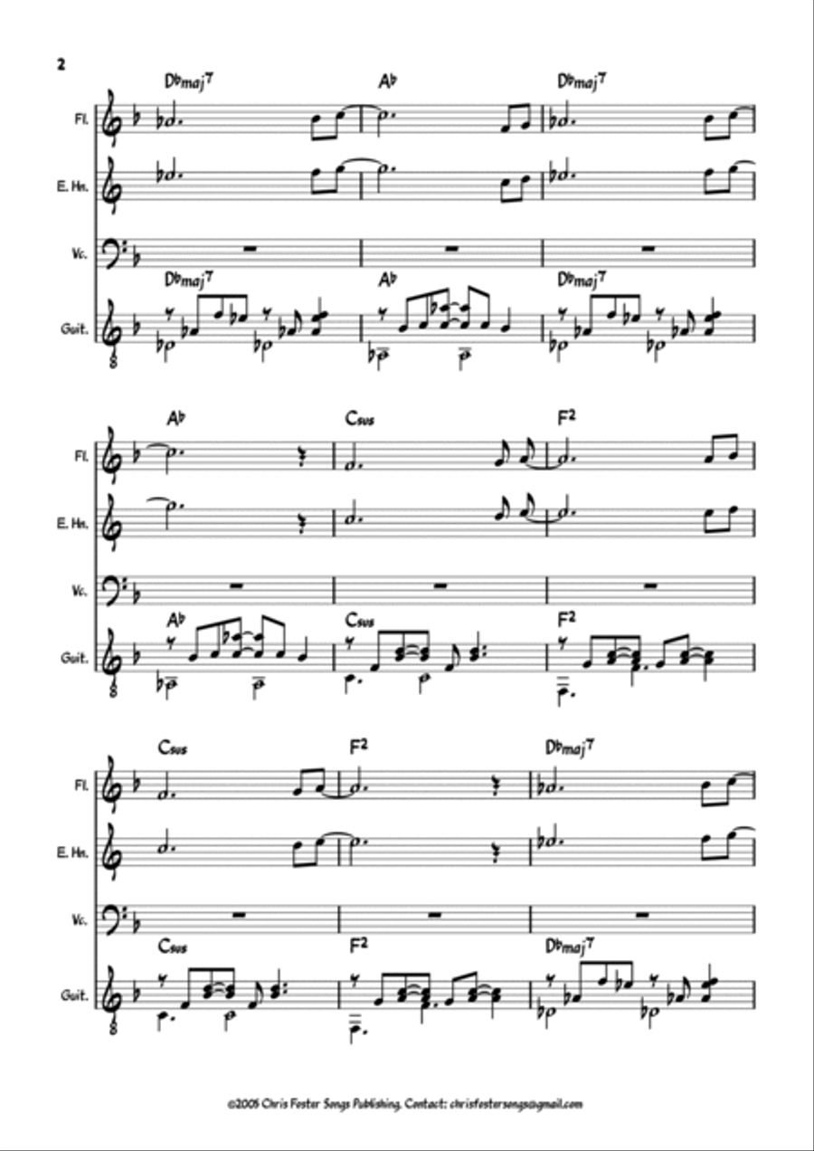 A Seed For The Planting - Score Only Score scores gallery preview page 2