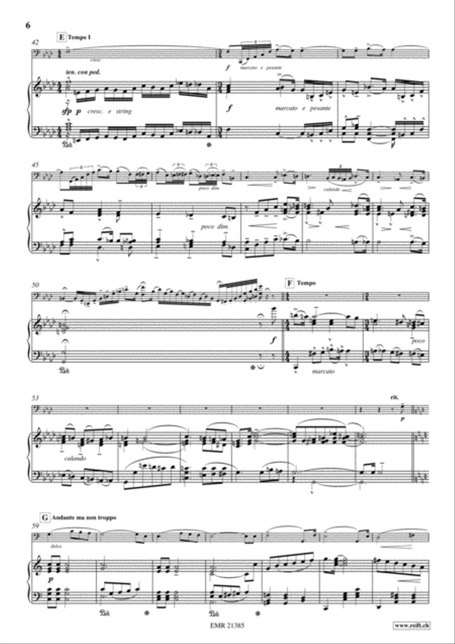 Concerto No. 5 Concerto No. 5 Bass Trombone scores gallery preview page 6