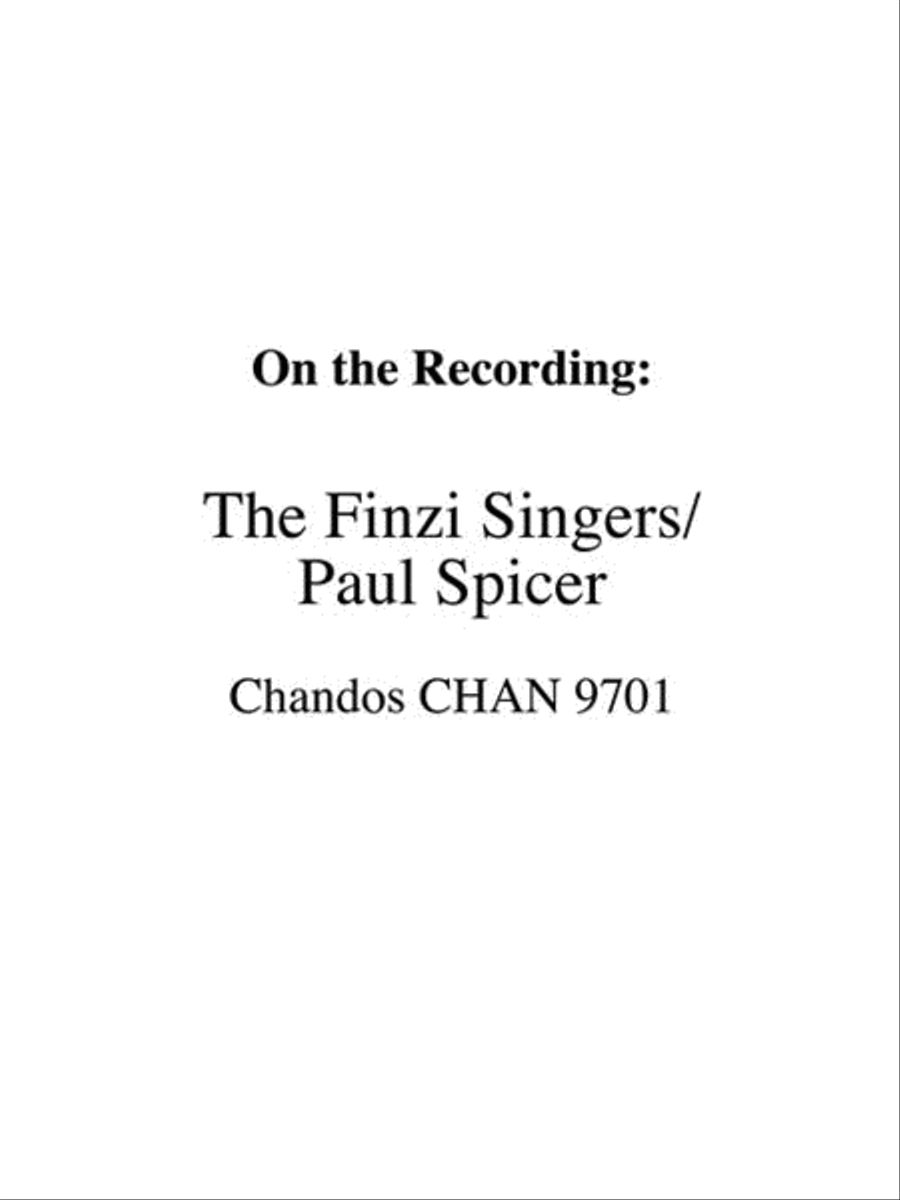 Five Flower Songs, Op. 47 4-Part scores gallery preview page 2