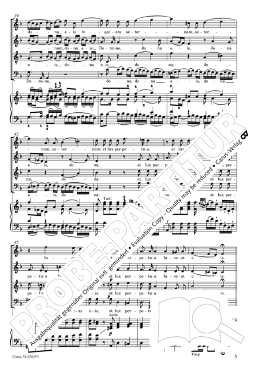 Requiem 4-Part scores gallery preview page 12
