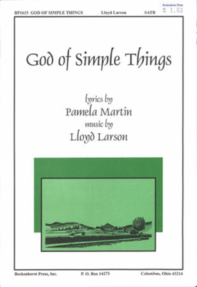 Book cover for God of Simple Things