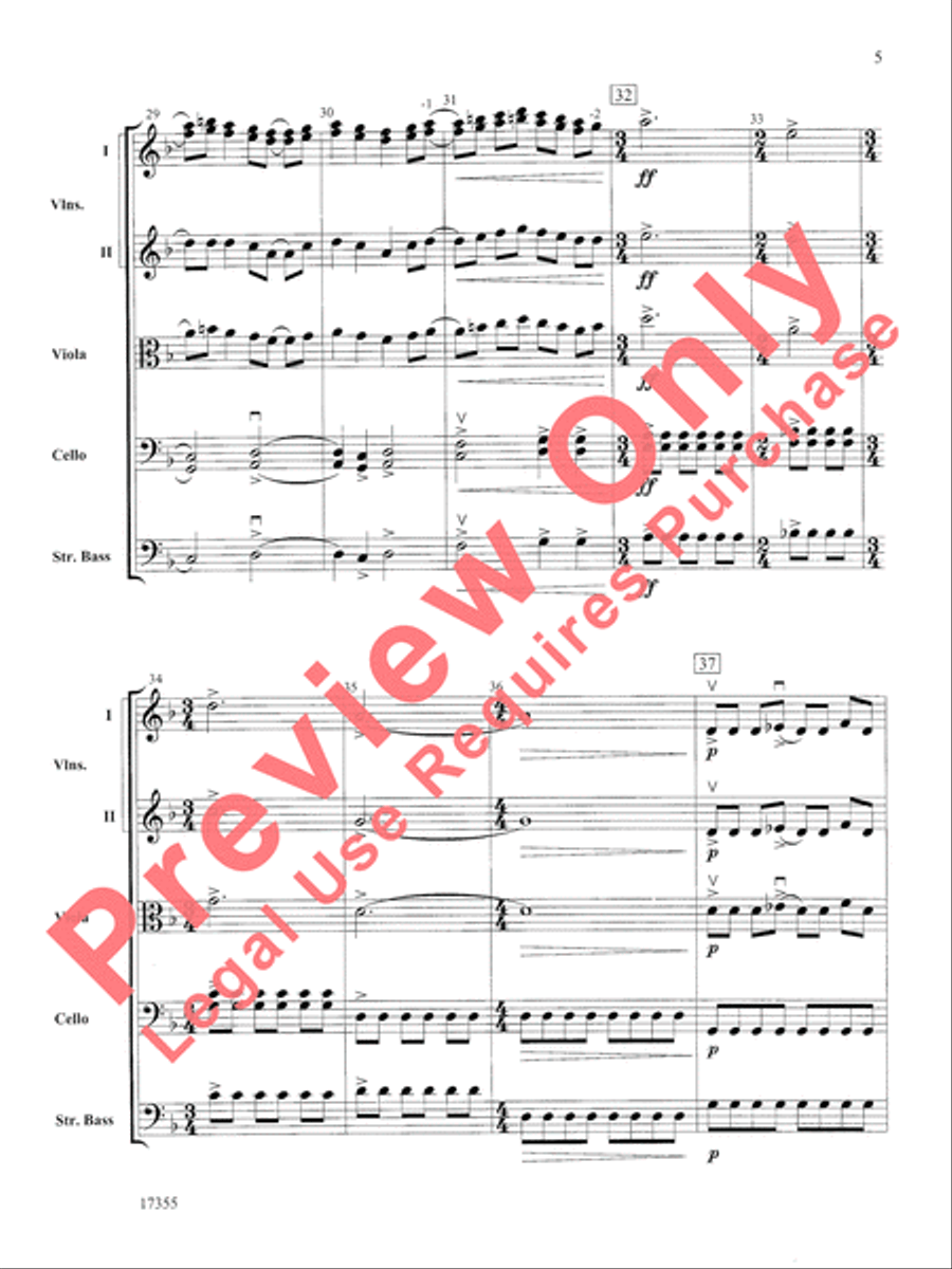 Mantras String Orchestra scores gallery preview page 6