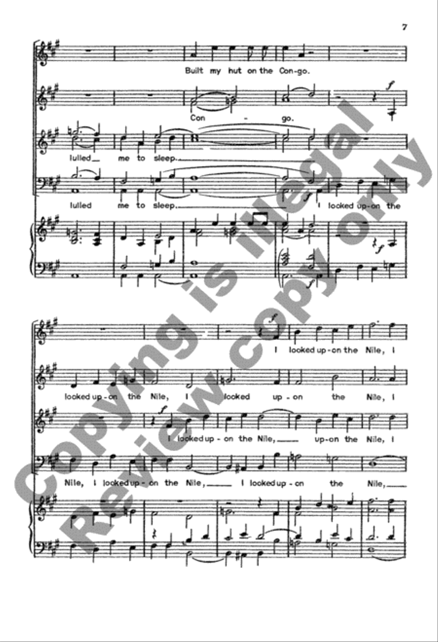 I've Known Rivers Divisi scores gallery preview page 8