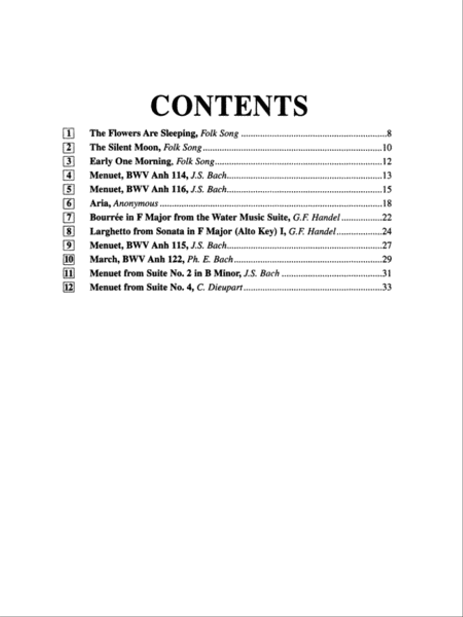 Suzuki Recorder School (Soprano Recorder), Volume 2 Soprano Recorder scores gallery preview page 5