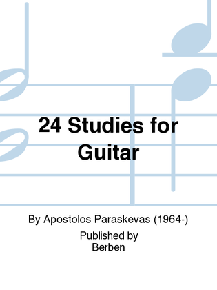 24 Studies For Guitar