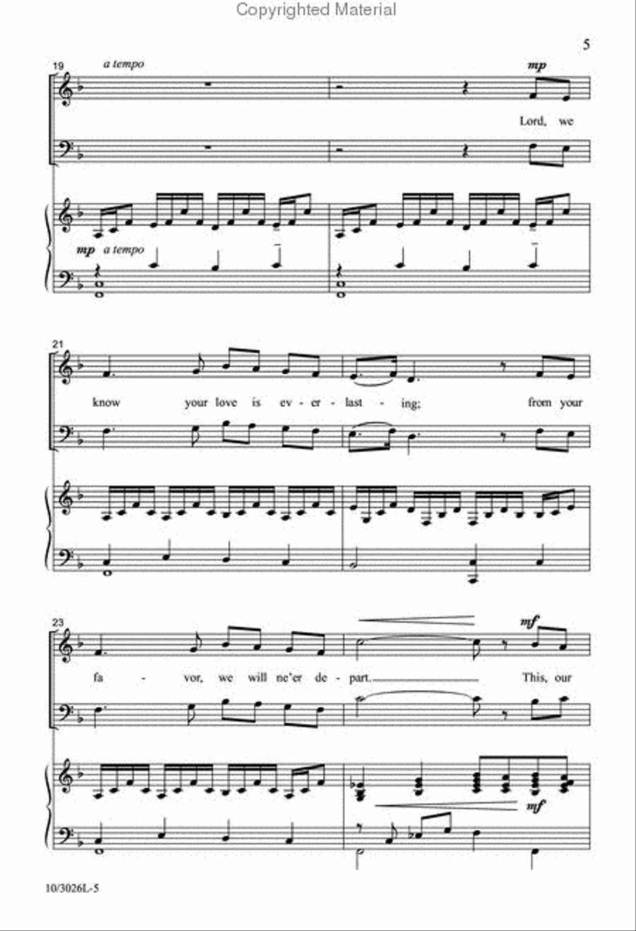 A Grateful Heart 4-Part scores gallery preview page 5
