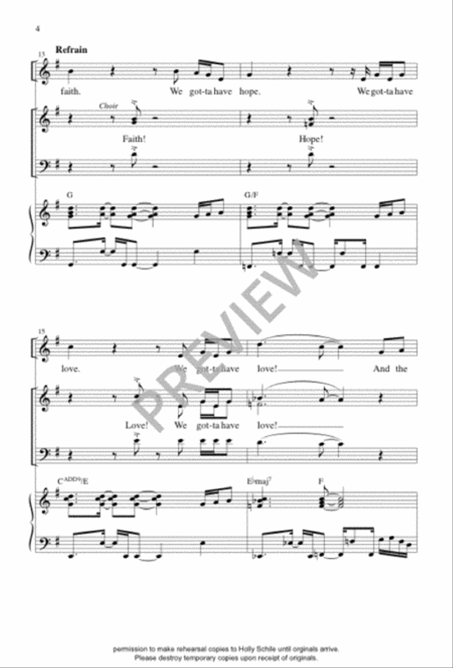 Faith, Hope, and Love 3-Part scores gallery preview page 4