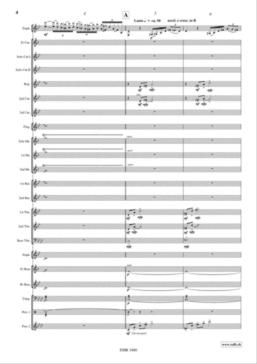 Devil's Concertino Devil's Concertino Brass Band scores gallery preview page 5