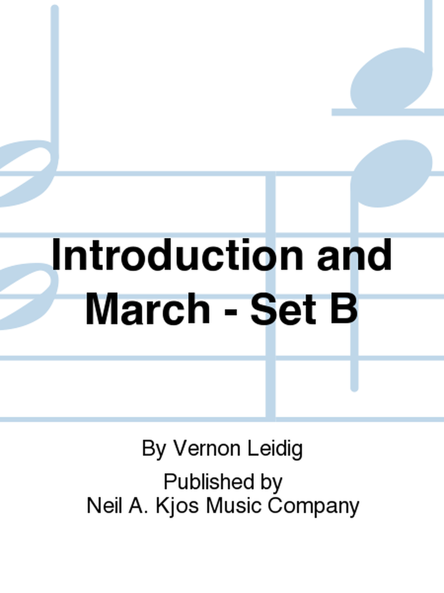 Introduction and March - Set B image number null
