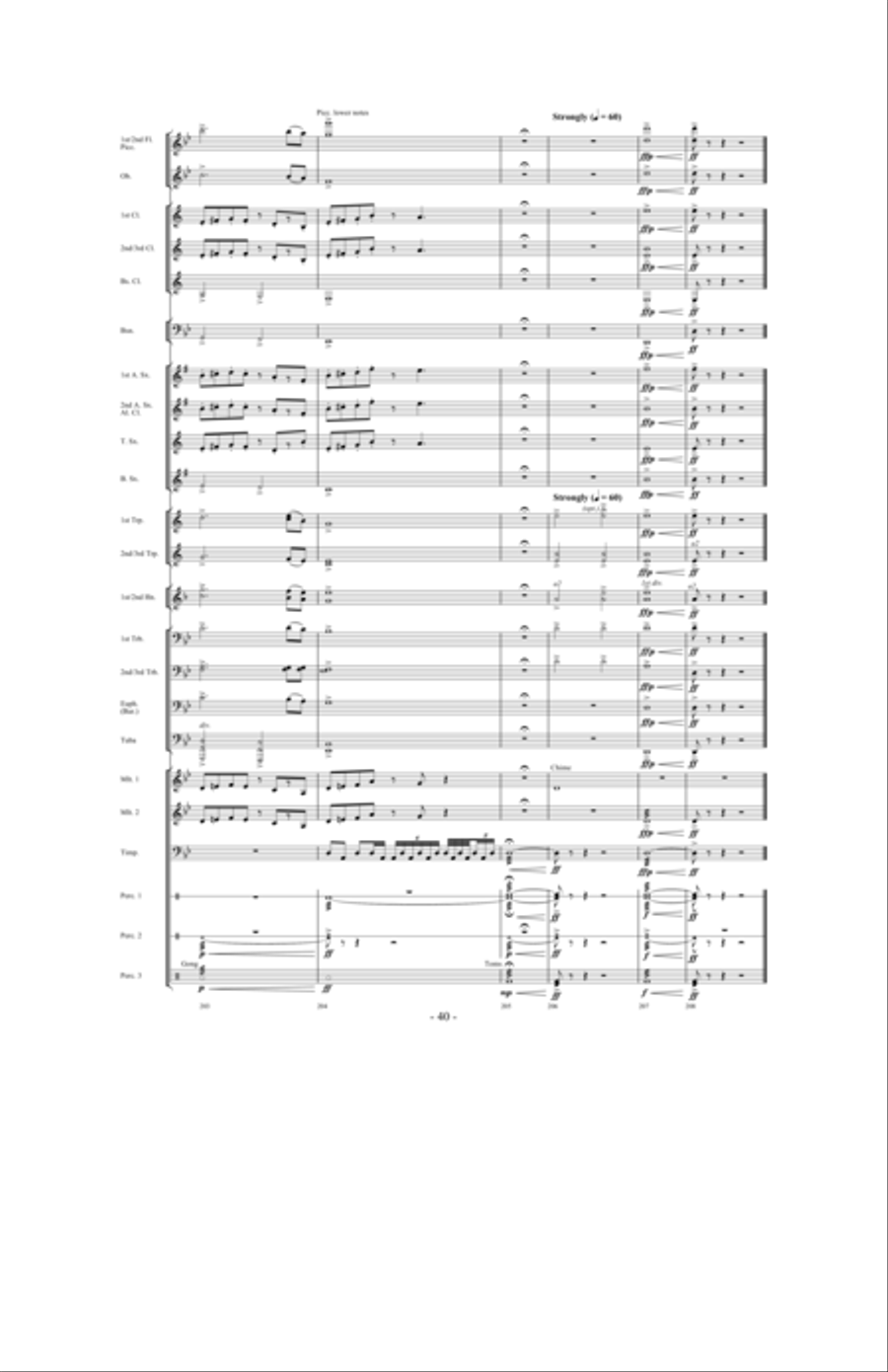 Toward the North Star Toward the North Star Concert Band scores gallery preview page 39