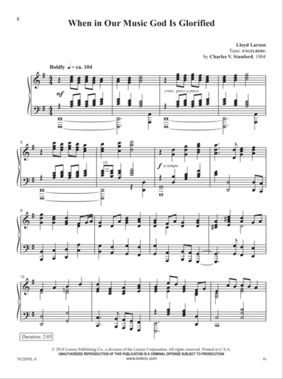 The Church Pianist's Library, Vol. 21 Piano Solo scores gallery preview page 5