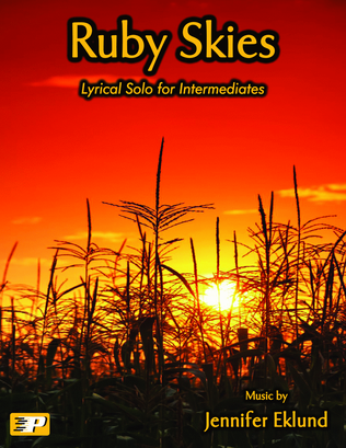 Book cover for Ruby Skies (Lyrical Piano Solo)