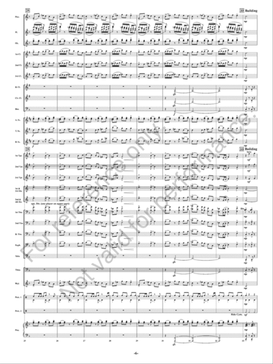 Summer Nights Concert Band scores gallery preview page 7