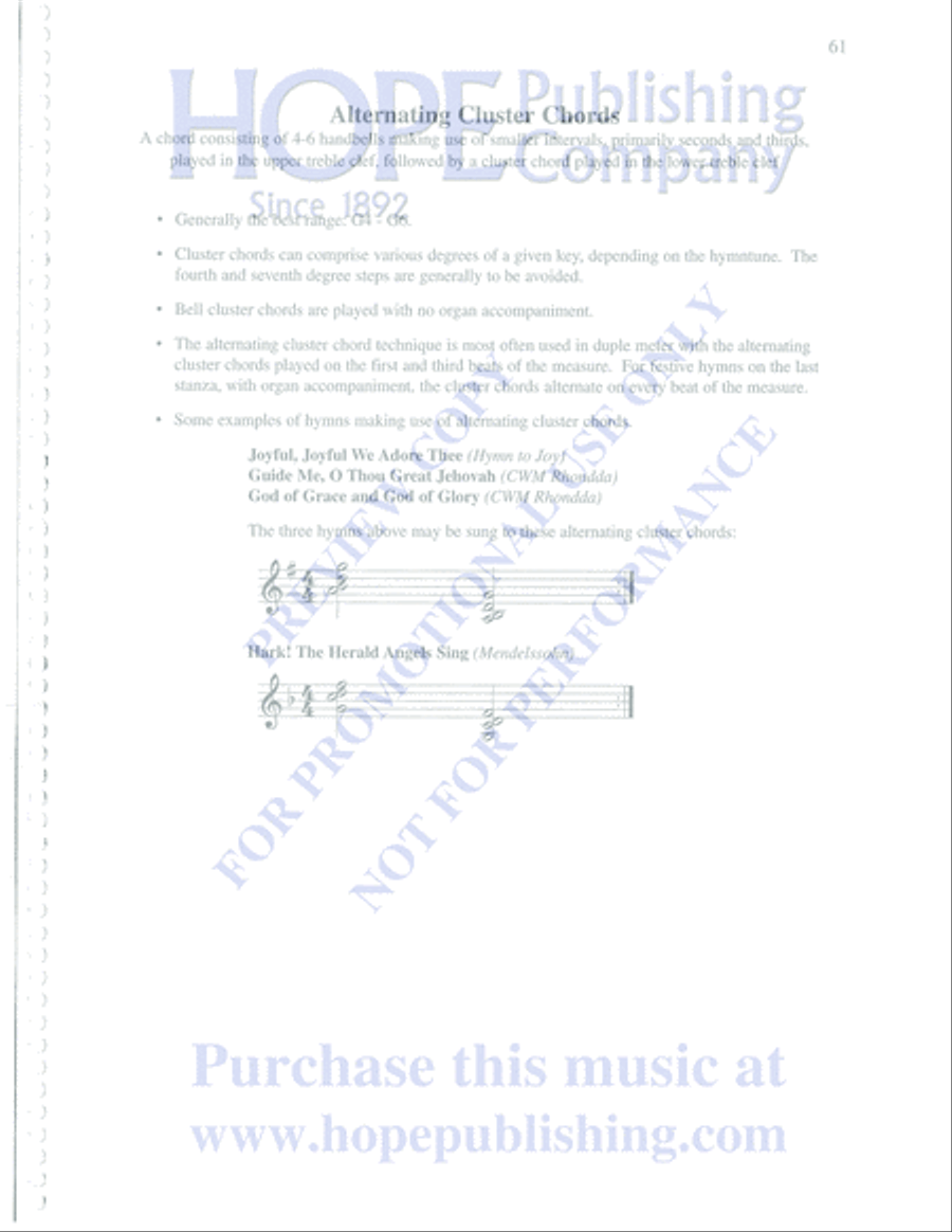 Practical Guide to Arranging Music for Organ, Choir, Handbells & Other Instrumen Choir scores gallery preview page 62