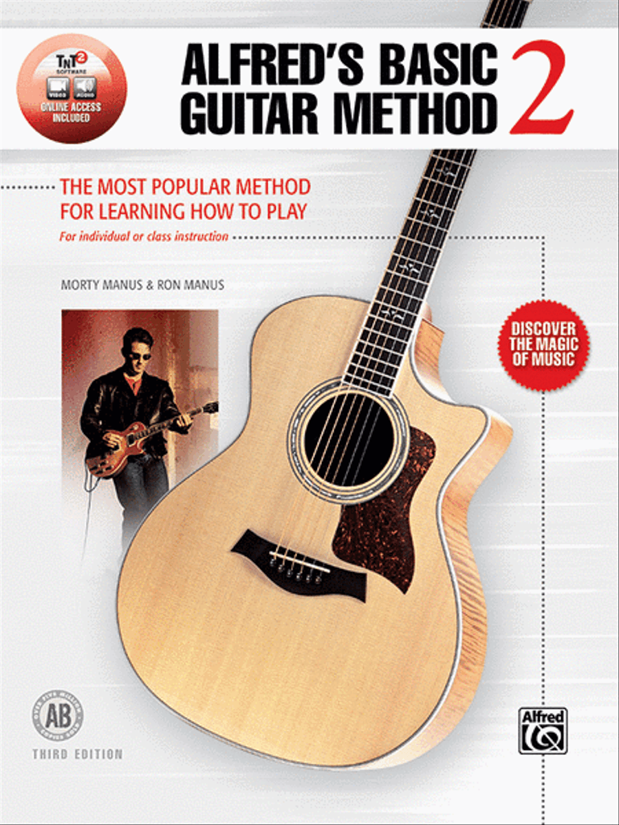 Alfred's Basic Guitar Method, Book 2 Easy Guitar scores gallery preview page 1