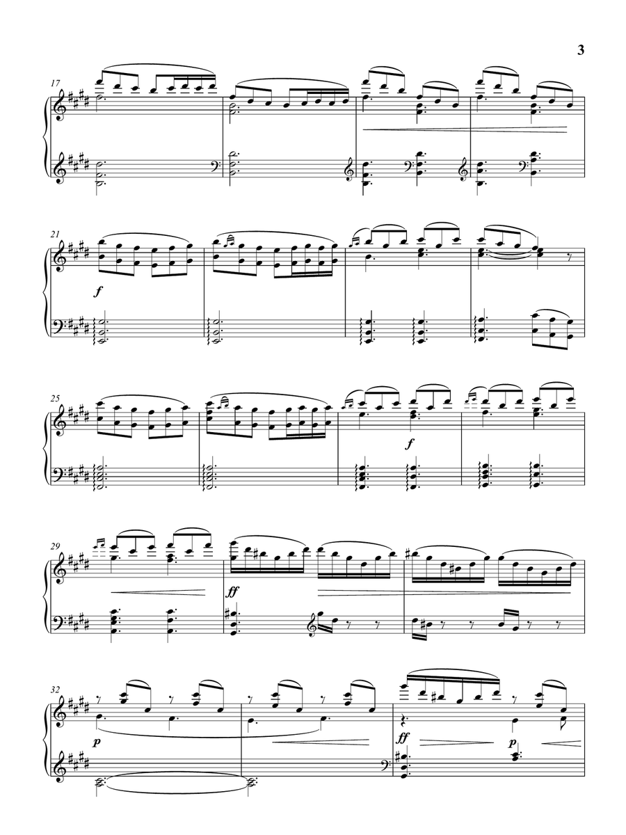 Morgenstimmung - Morning Mood (for Piano Solo) Piano Solo scores gallery preview page 4