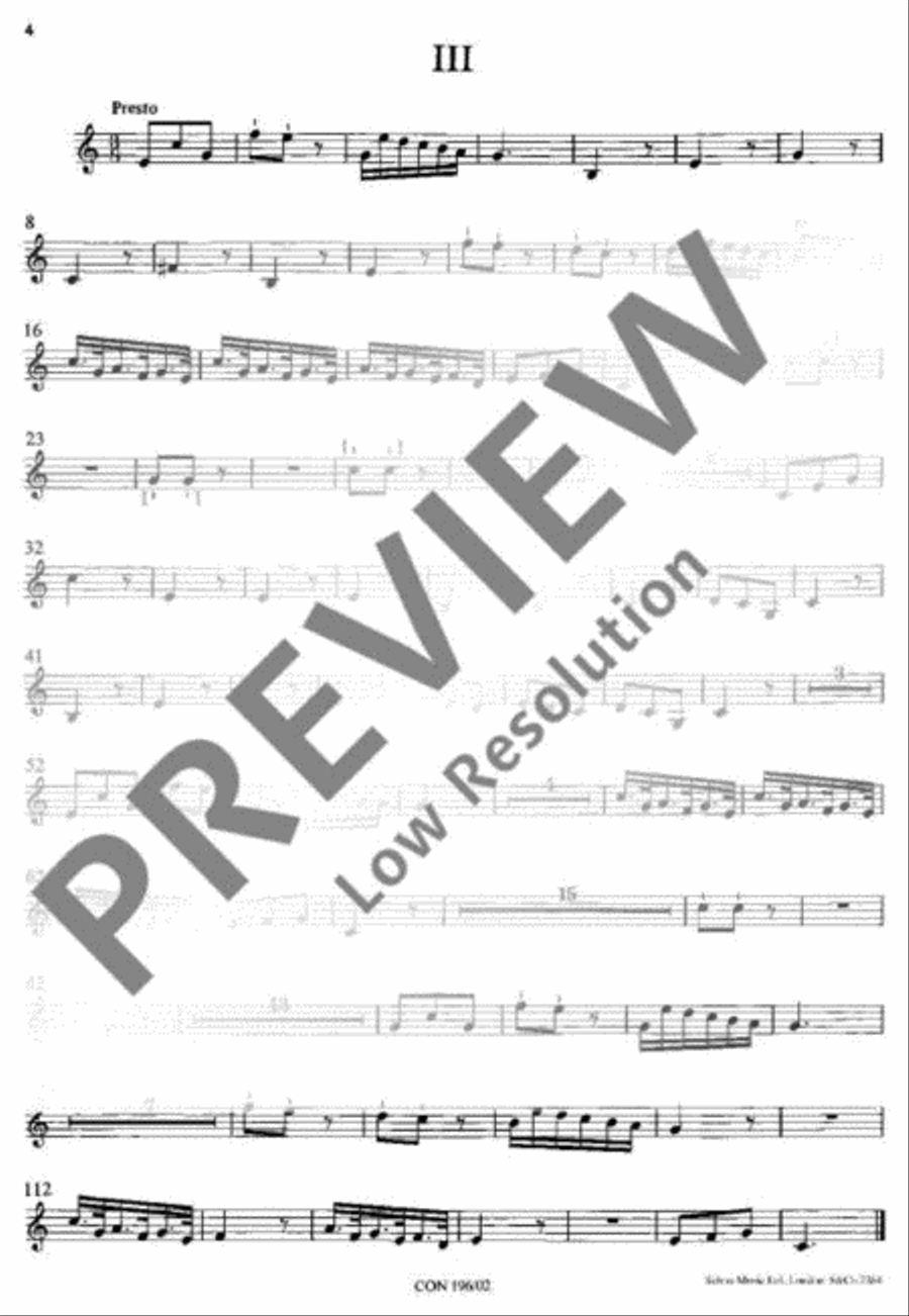 Concerto No. 2 C Major Concerto No. 2 C Major Violin scores gallery preview page 5
