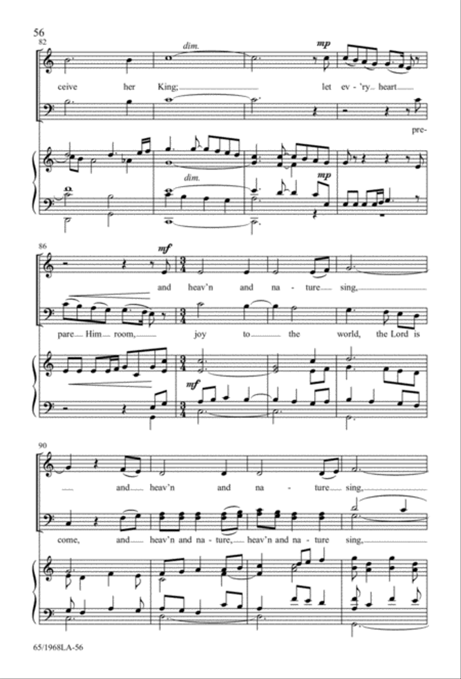 The Word Made Flesh 4-Part scores gallery preview page 58