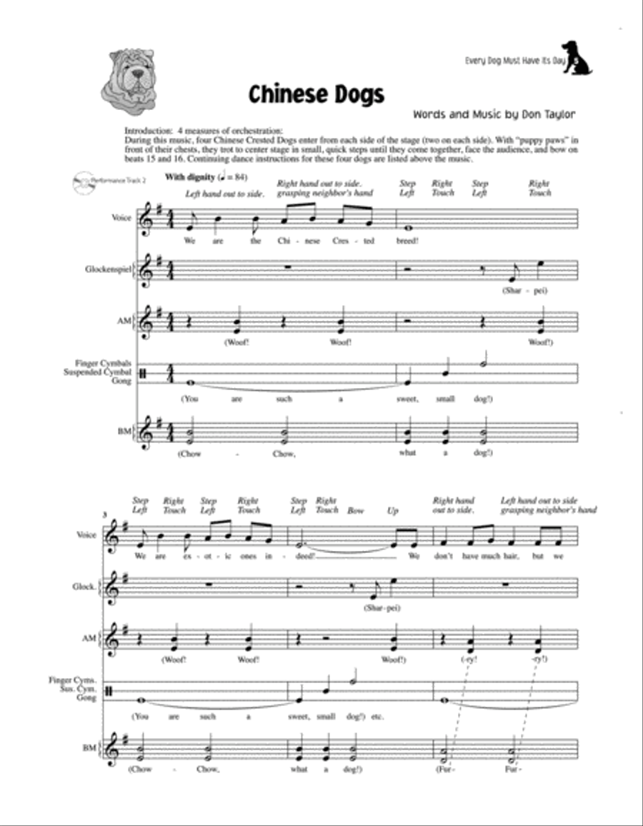 Every Dog Must Have Its Day Voice scores gallery preview page 4