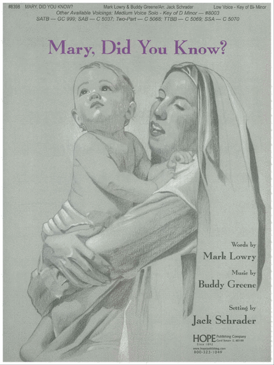 Mary, Did You Know? image number null