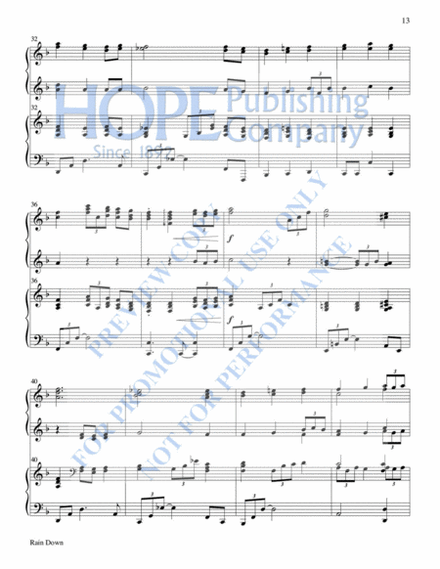Reflections for Worship for 4-Hand Piano