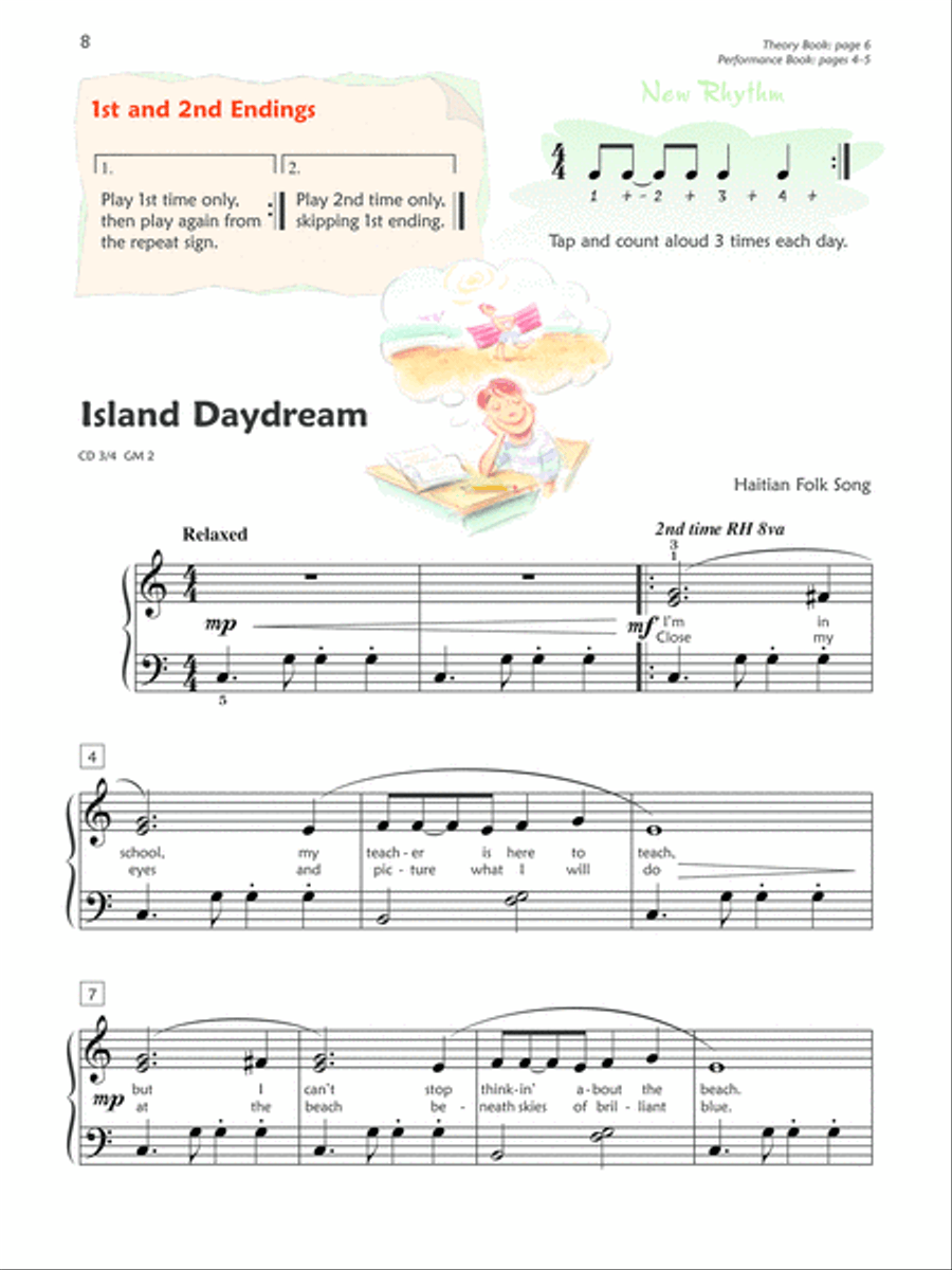 Premier Piano Course Lesson Book, Book 3 Piano Method scores gallery preview page 3