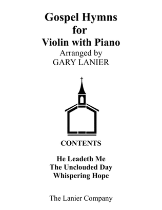 Book cover for Gospel Hymns for Violin (Violin with Piano Accompaniment)