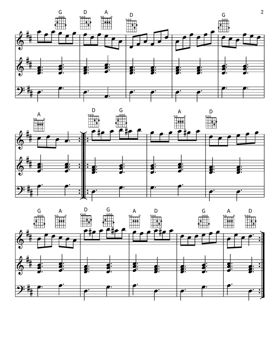 Random Notes Violin scores gallery preview page 2
