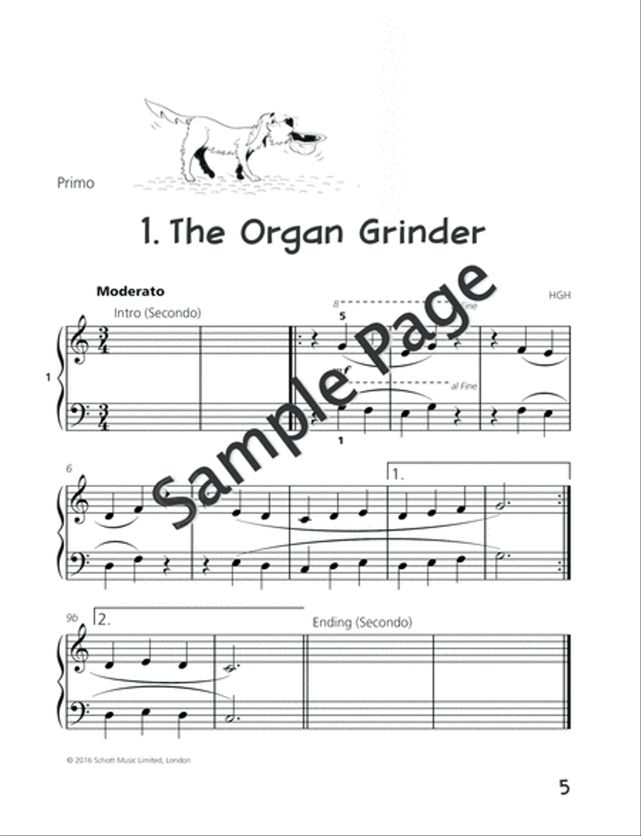 Piano Junior: Duet Book 2 Piano Method scores gallery preview page 6