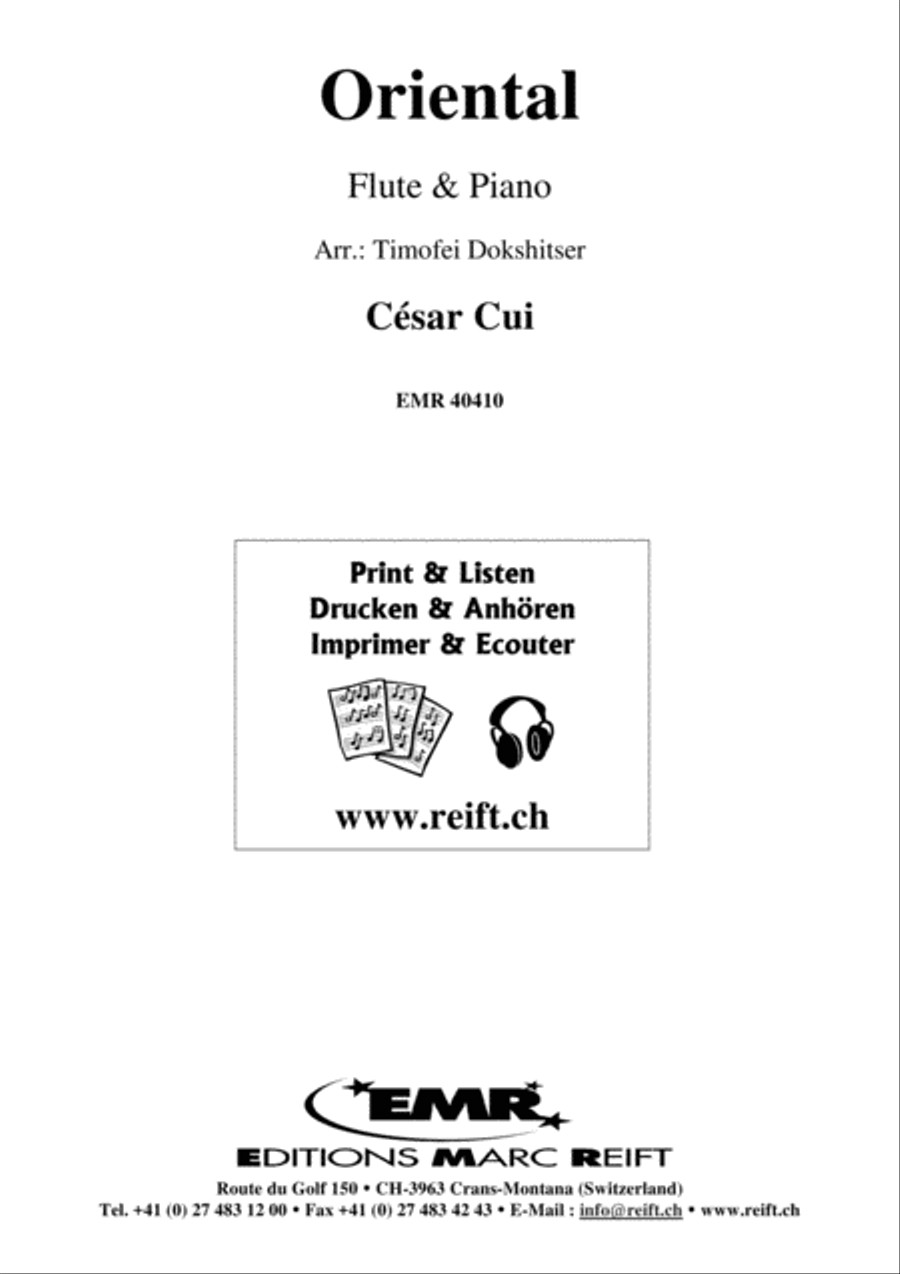 Oriental Flute Solo scores gallery preview page 1