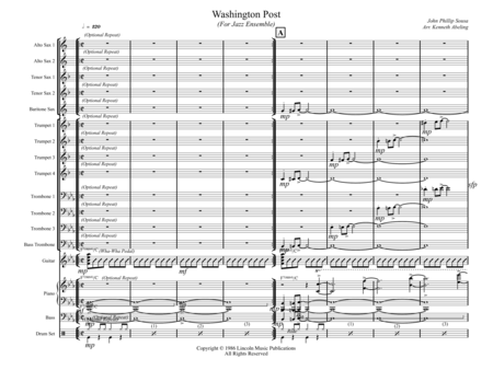 Washington Post (for Jazz Ensemble) image number null