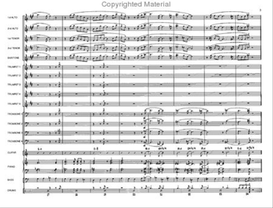 Northern Encounter Jazz Ensemble scores gallery preview page 4