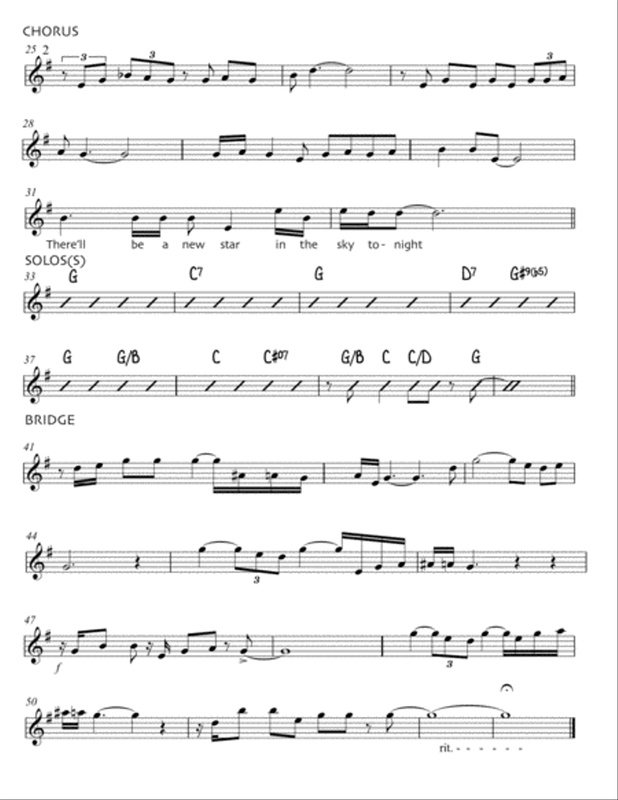 The Green Train Jazz Ensemble scores gallery preview page 4