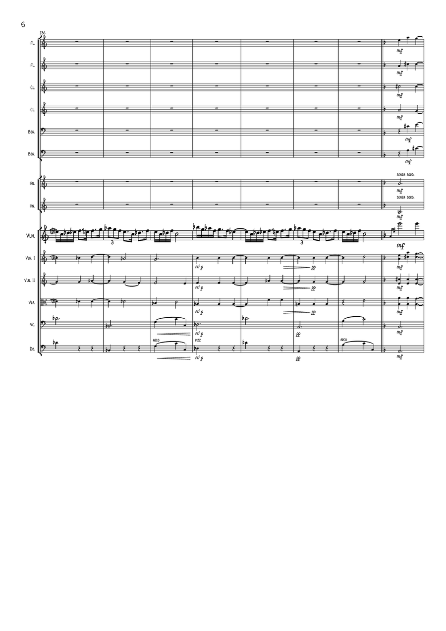 Béla Bartók - Romanian folk dances - arrangement for violin solo and orchestra