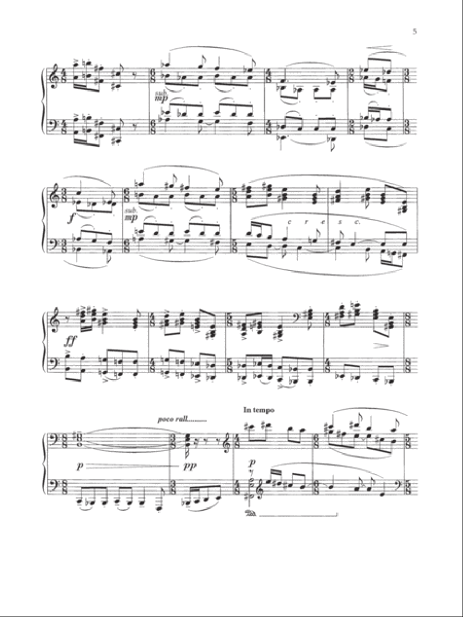 Sonatine Piano Solo scores gallery preview page 4
