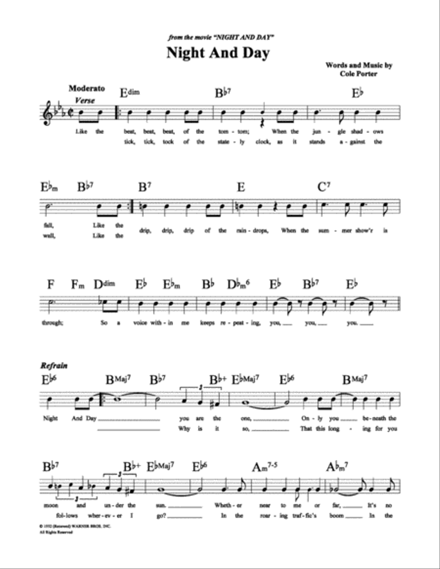 Night and Day Night and Day School and Community scores gallery preview page 2