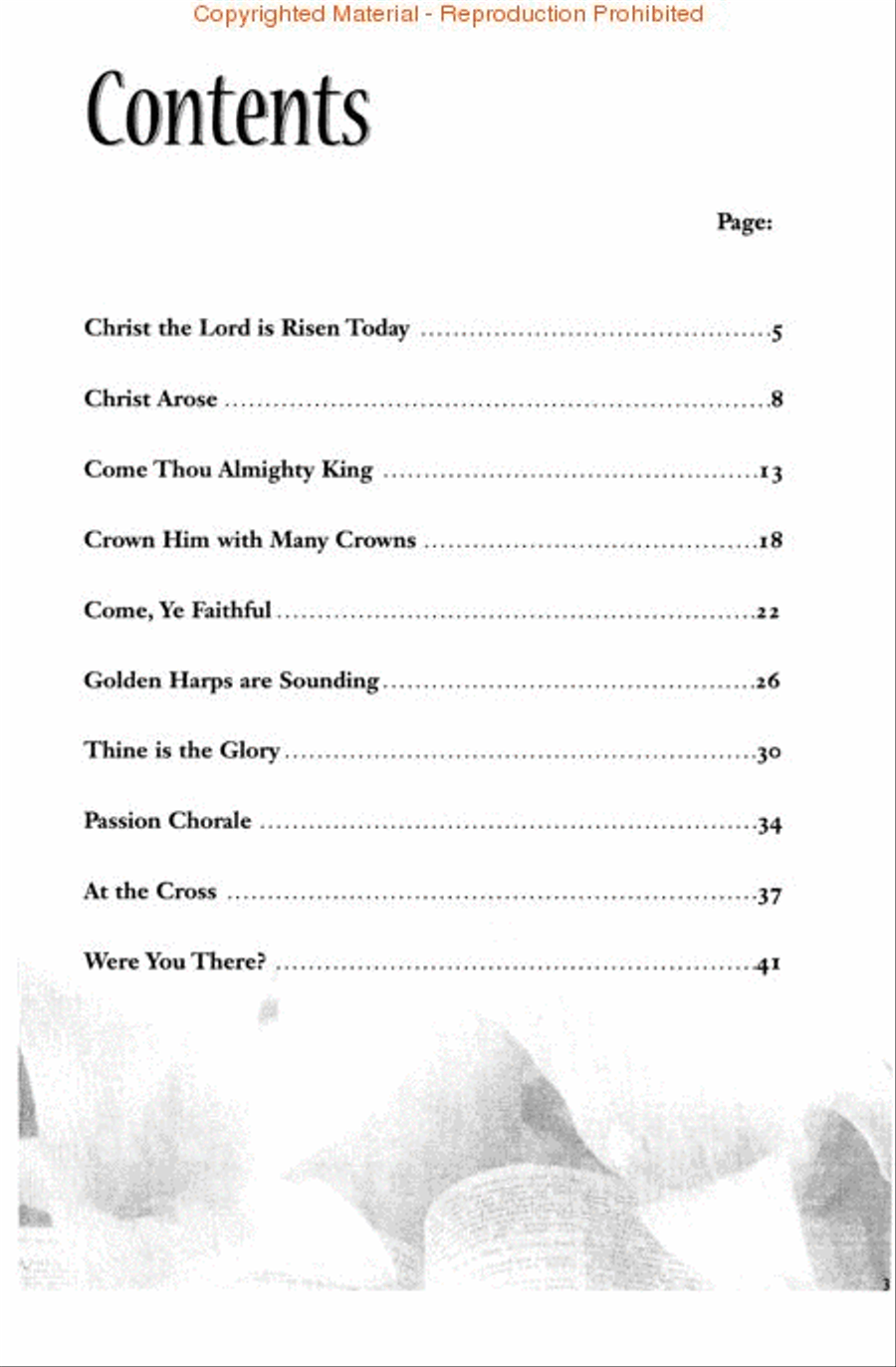 Gloria! Piano Accompaniment scores gallery preview page 2