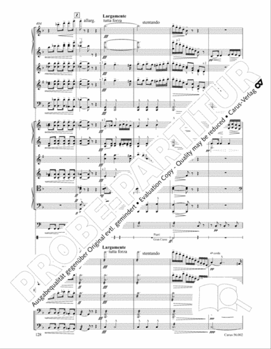 Edizione Nazionale delle Opere di Giacomo Puccini. II. Instrumental music; 1. Works for orchestra (vol. II/1) Score scores gallery preview page 175