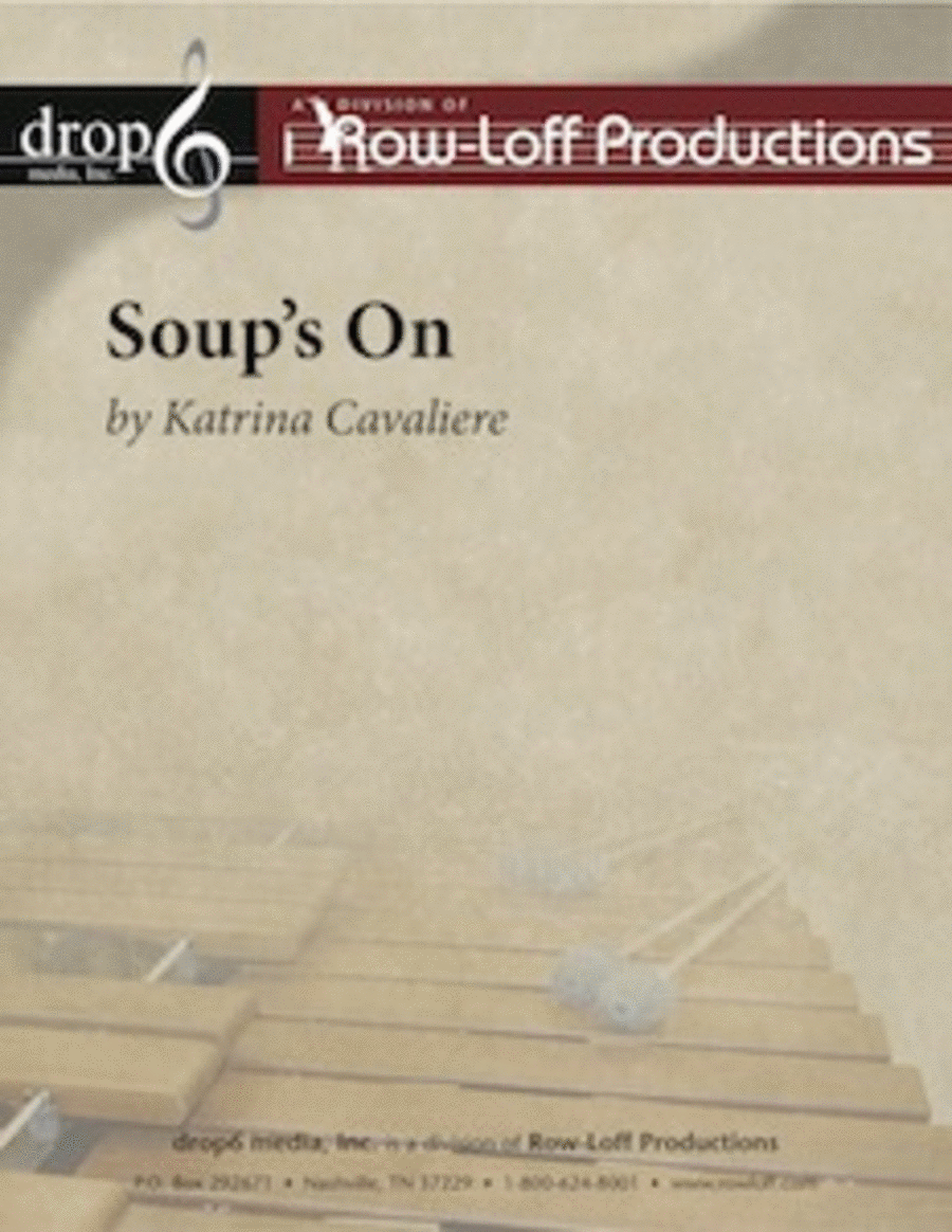 Soup's On Percussion Ensemble scores gallery preview page 1