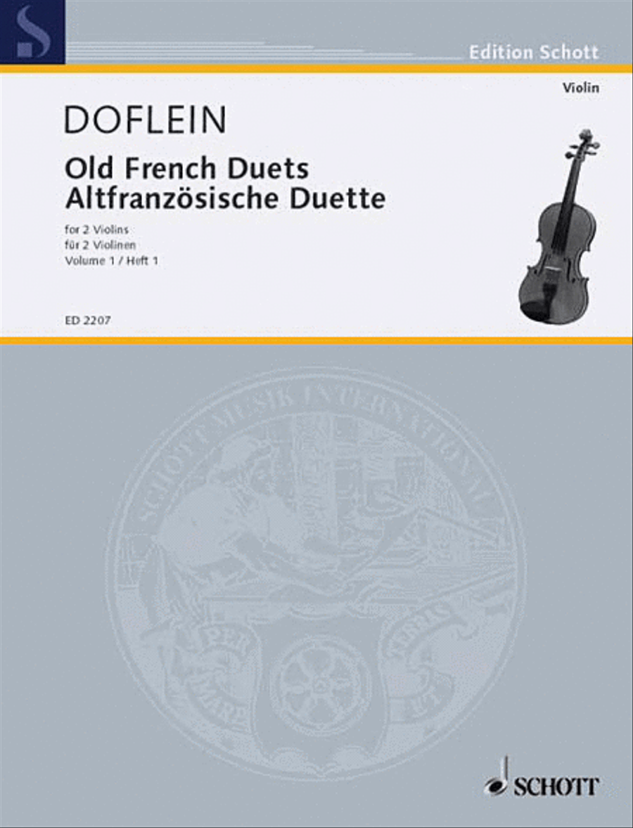 Old French Duets Vol. 1 Old French Duets Vol. 1 String Duet scores gallery preview page 1