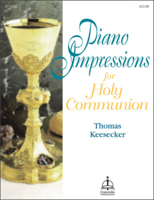 Book cover for Piano Impressions for Holy Communion