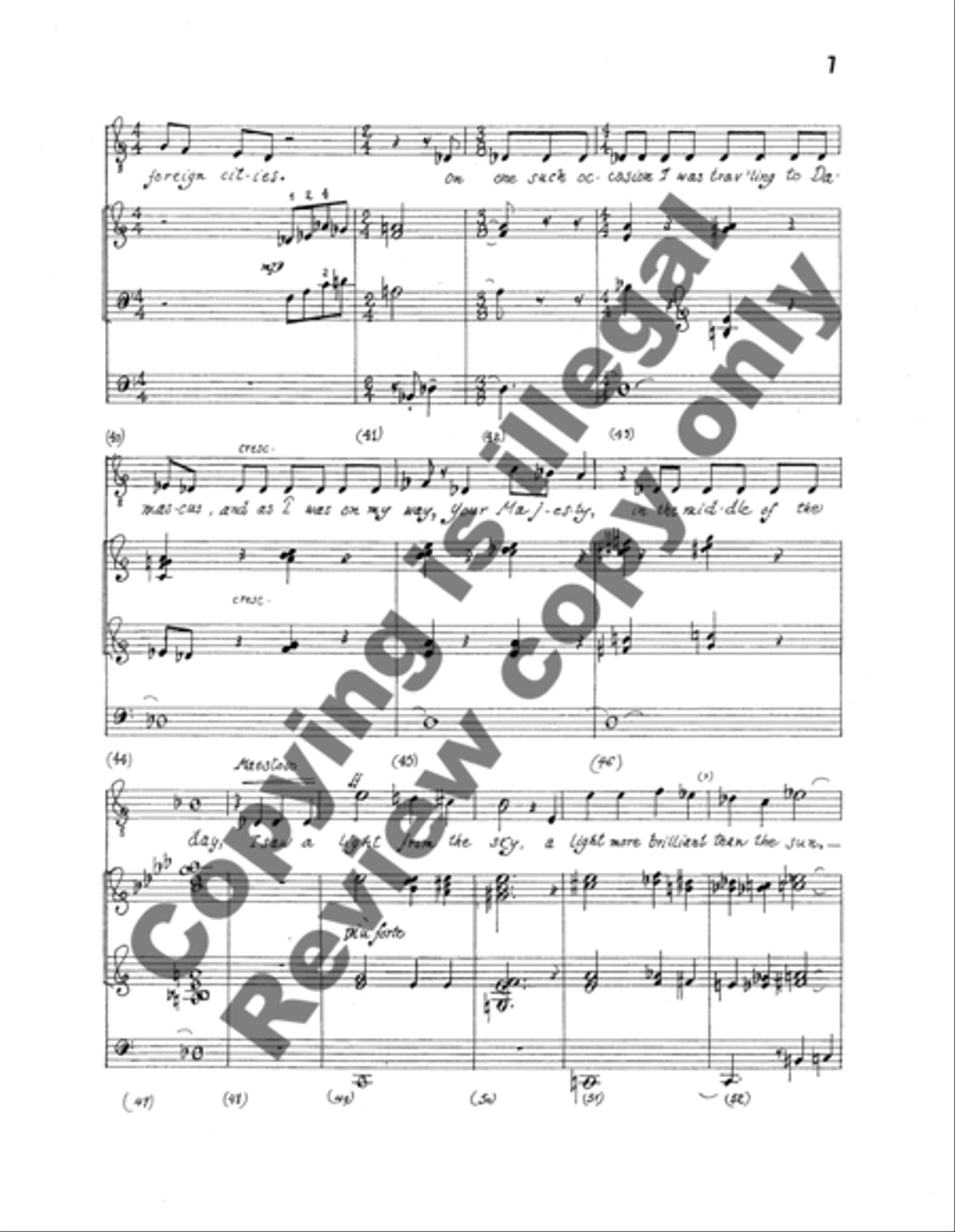 The Conversion of Saul TB scores gallery preview page 12