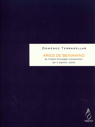 Book cover for Àries Beniamino de l’oratori «Giuseppe riconosciuto»